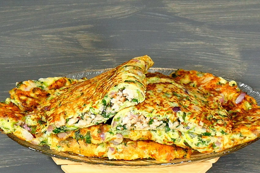 Кабачковые чебуреки
