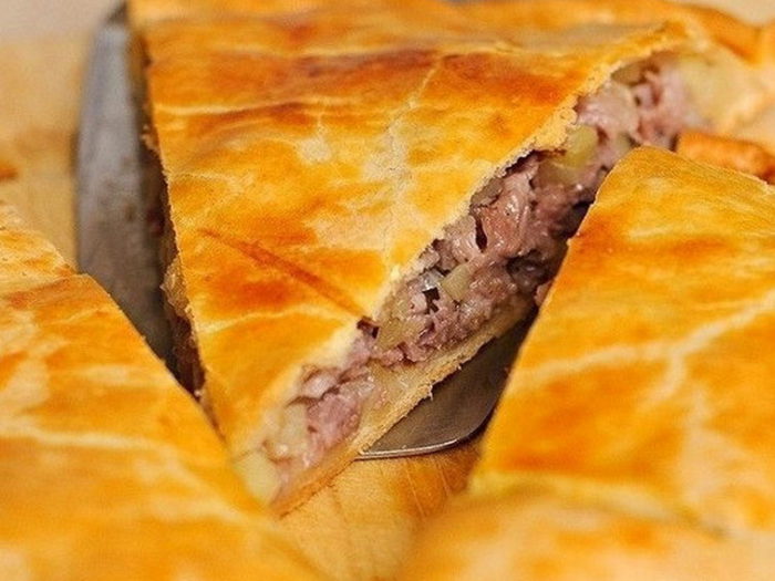Рецепт мясного пирога