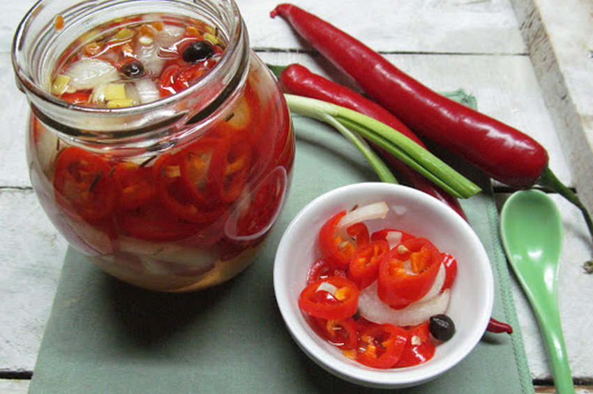 Маринованный перец