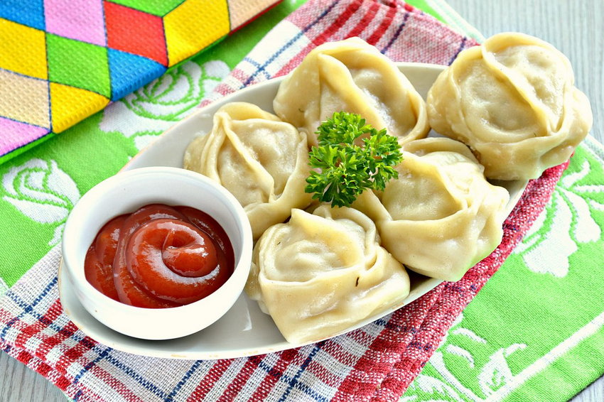Рецепты начинок для мантов с мясом и овощами