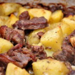Маринованная баранина в духовке