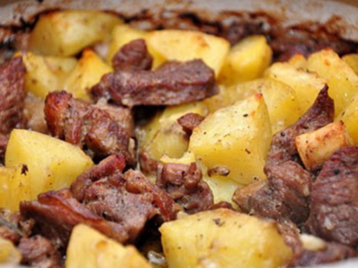 Маринованная баранина в духовке