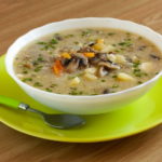 Постный кулеш с грибами