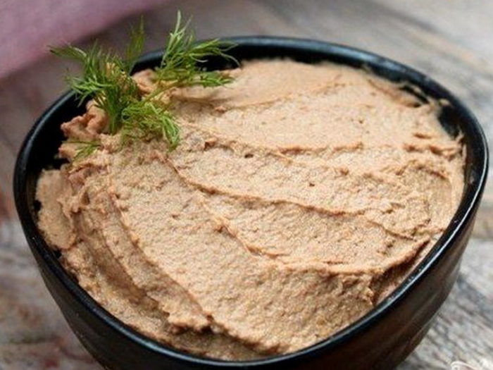 Домашний паштет из куриной печени