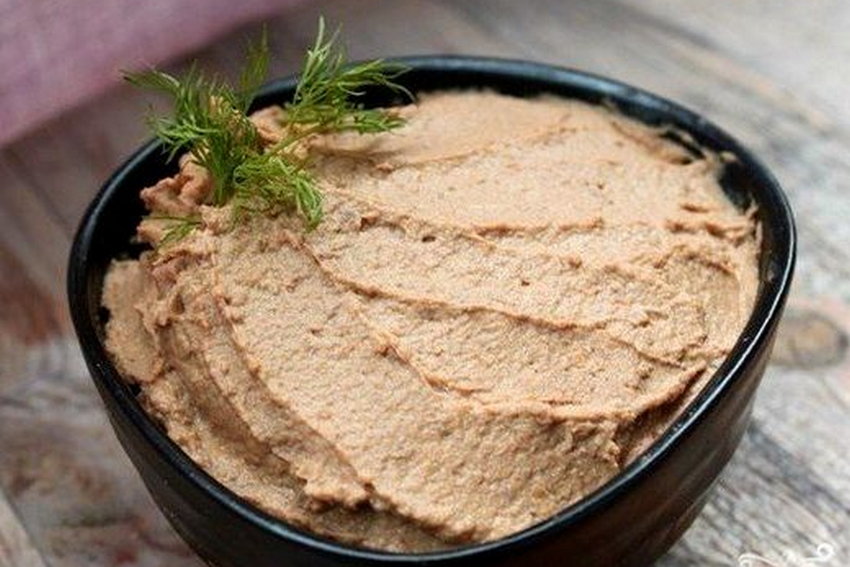 Домашний паштет из куриной печени