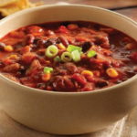 Суп из красной фасоли с мясом