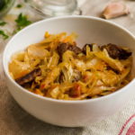 Как тушить капусту с мясом