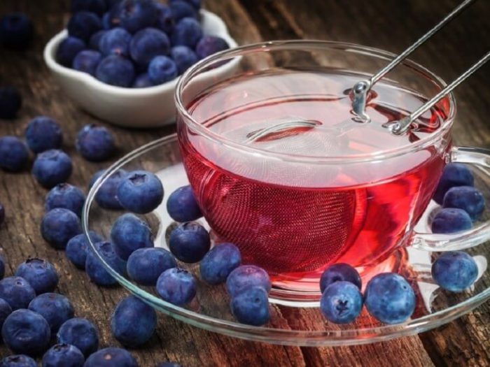 Как улучшить память. Зеленый чай с черникой