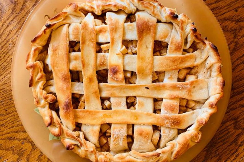 Рецепт пирога с яблоками и мёдом