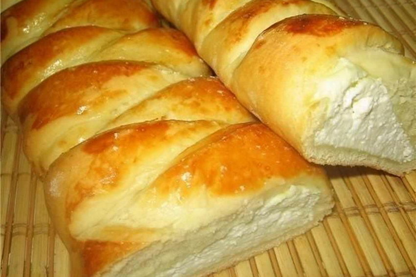 Рецепт творожных булочек с начинкой