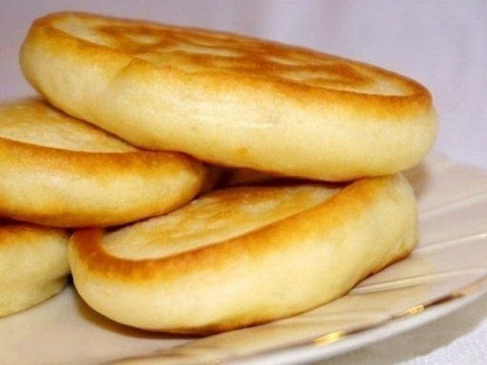 Рецепт пышных оладий без яиц