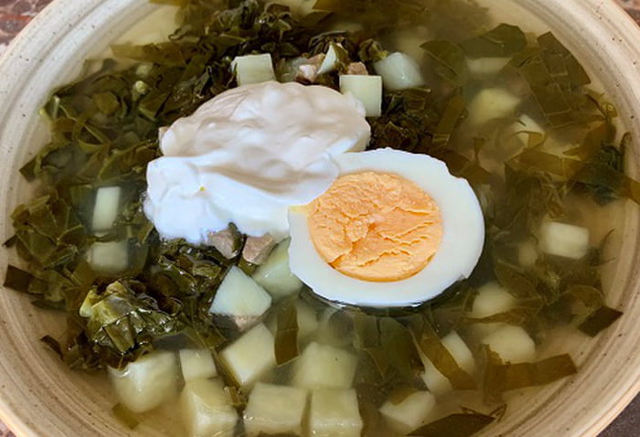Рецепт супа из щавеля, вкусного и полезного