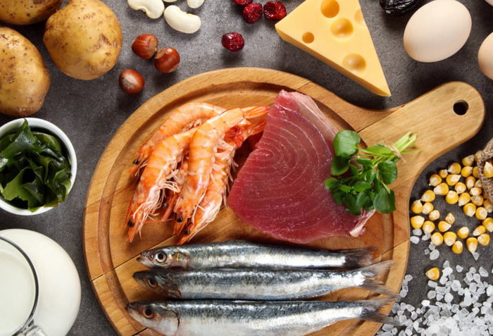 Йод в продуктах питания