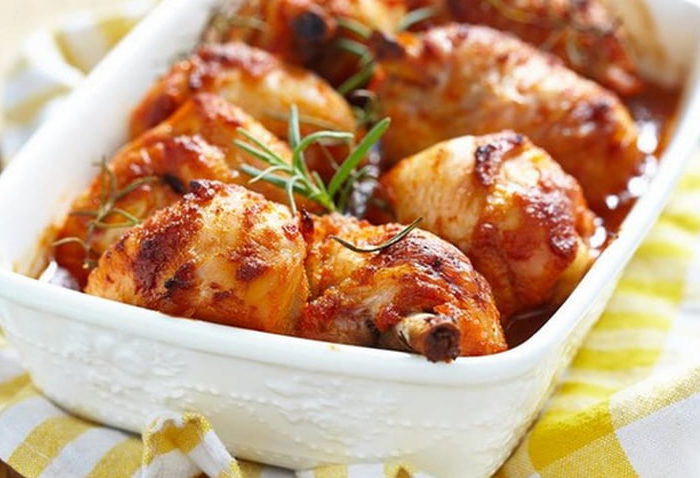 Рецепт курицы в медовой глазури