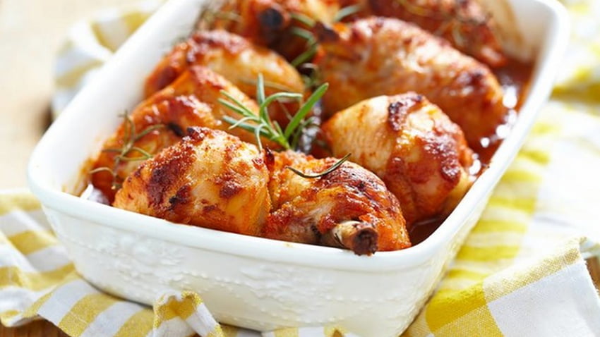 Рецепт курицы в медовой глазури