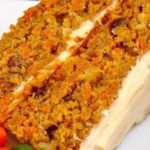 Морковный торт с творожным кремом
