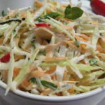 Рецепт салата из редьки с мясом