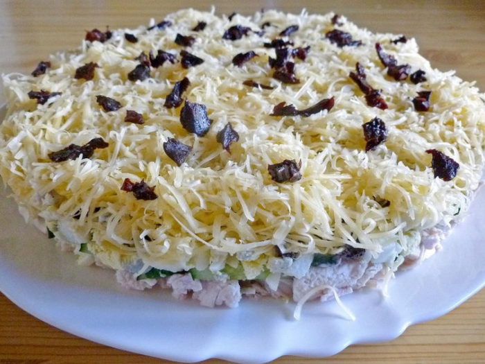 Салат "Каприз"