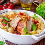 Куриное филе с овощами в итальянском стиле