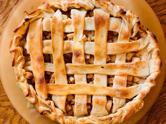 Рецепт пирога с яблоками и мёдом