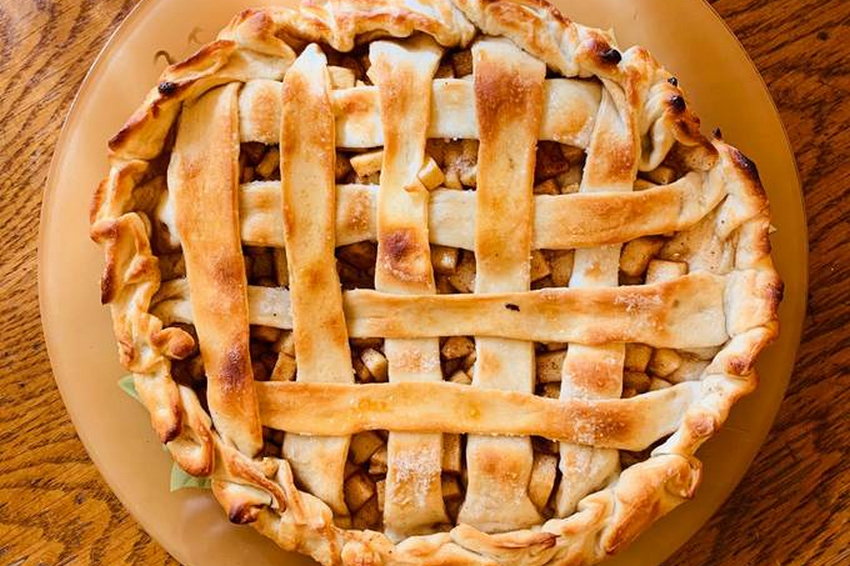 Рецепт пирога с яблоками и мёдом