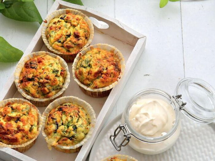 Маффины с сыром