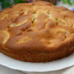 Заливной пирог с яблоками