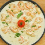 Креветки под соусом
