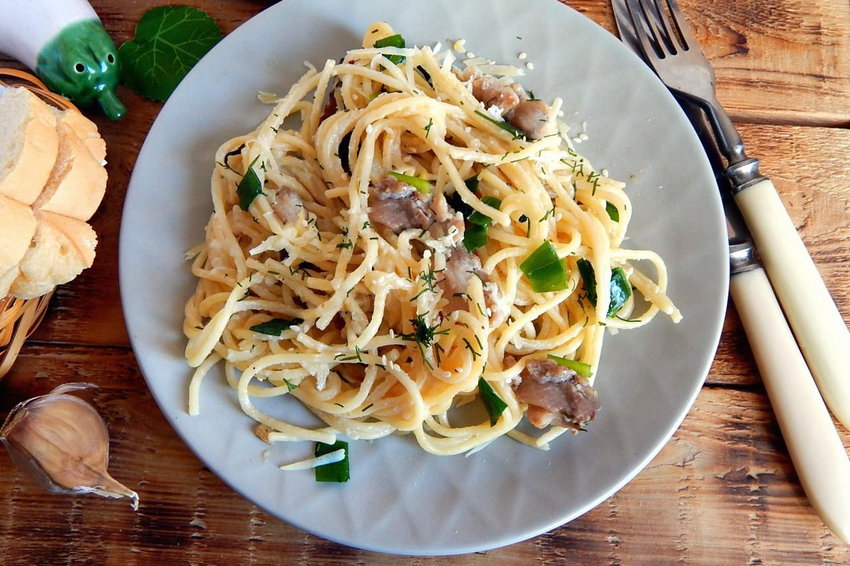 Как вкусно приготовить спагетти с сыром