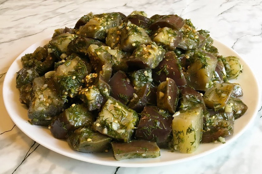 Вкусные «Баклажаны как грибы»