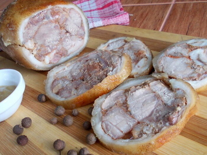 Рецепт ветчины из свиной рульки