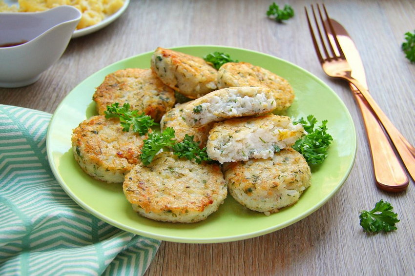 Рыбные котлеты с рисом как готовить