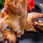 Шашлык из перепелов с зеленью