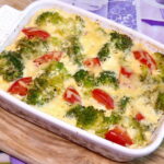Запеканка с куриным филе и брокколи для диабетиков