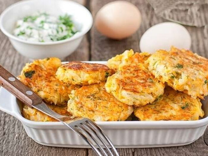 Луковые котлеты