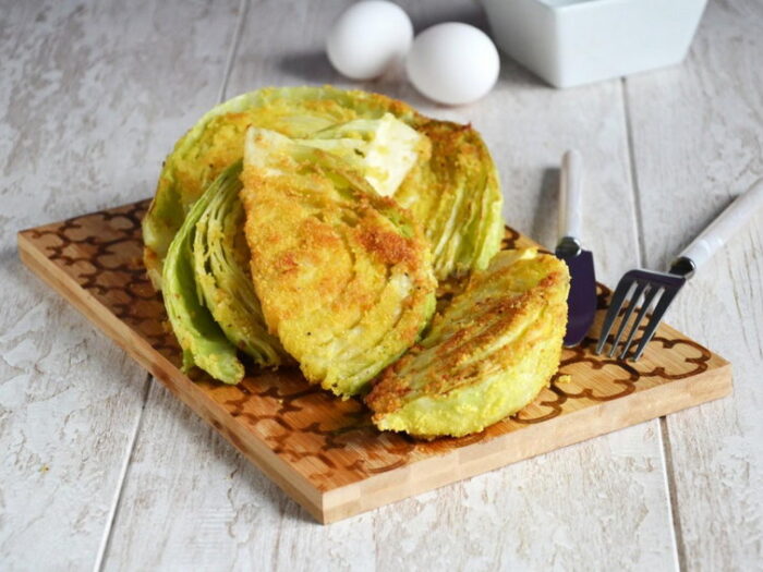 Шницели из капусты
