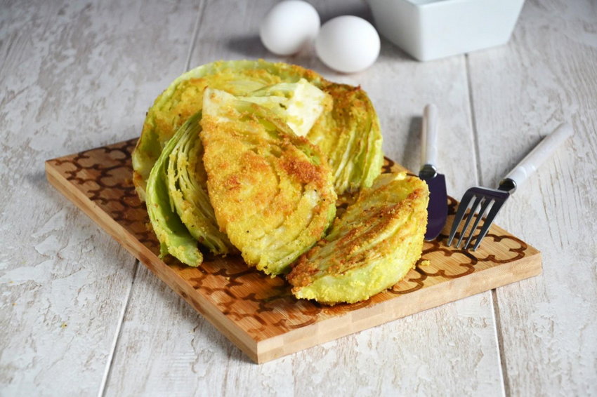 Шницели из капусты