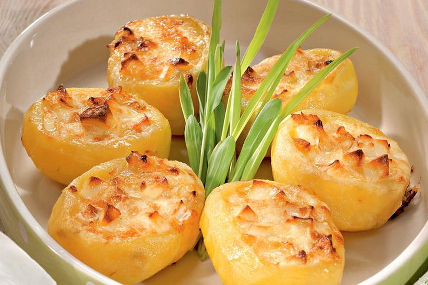 Картофель с сыром готовим в мультиварке
