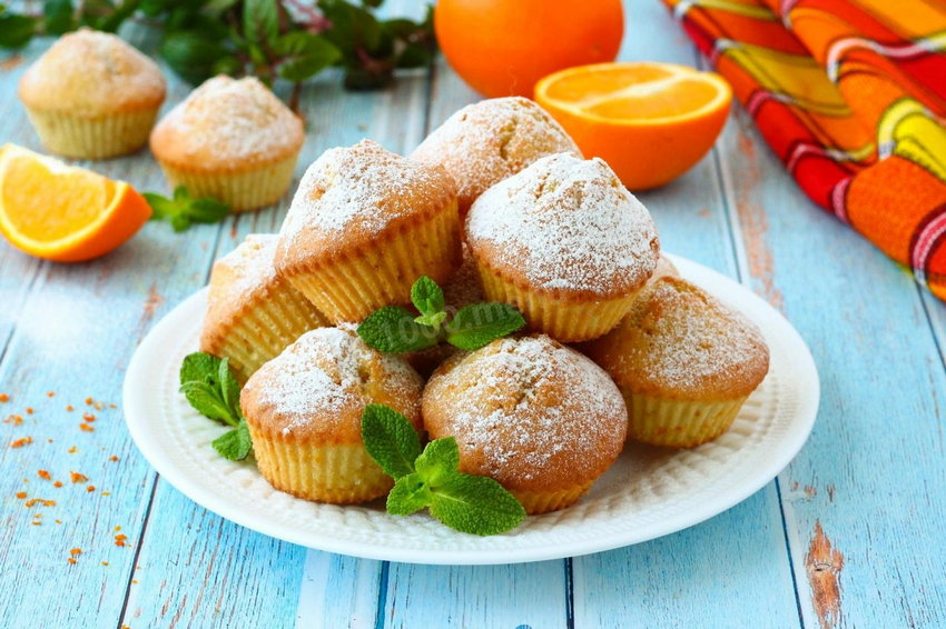 Апельсиновый маффин готовим в мультиварке
