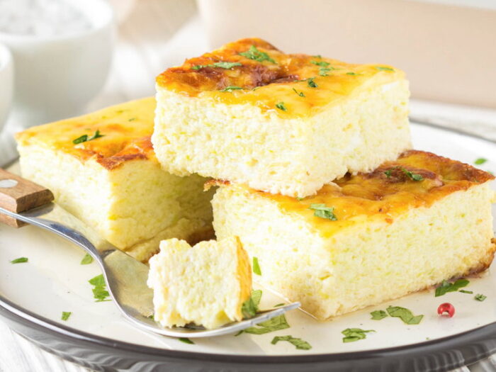 Пышный омлет, вкус родом из детства, как в детском саду