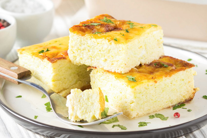 Пышный омлет, вкус родом из детства, как в детском саду