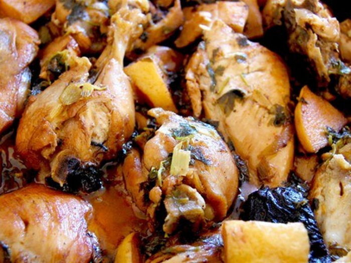 Как приготовить курицу с черносливом