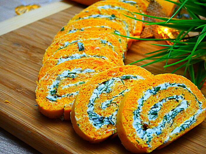 Рулет закусочный с начинками
