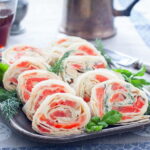 Рулет с красной рыбой