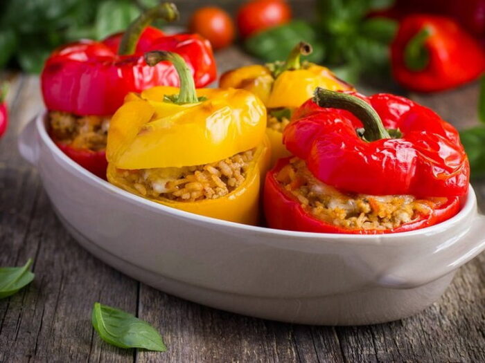 Зачем готовить фаршированный перец без мяса