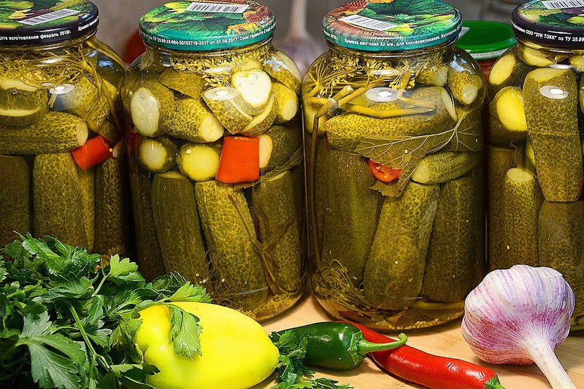 Заготовки из огурцов на зиму