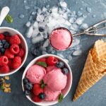 Как сделать вкусный ягодный сорбет из малины и черники