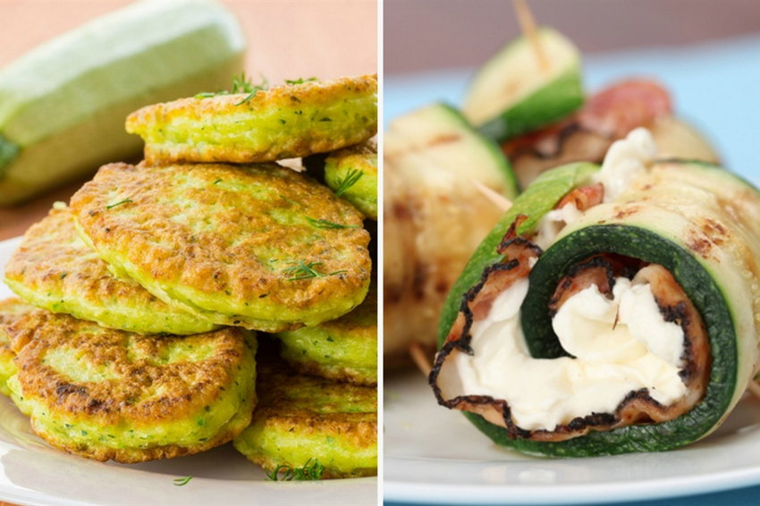 Замечательные кабачки с мясом в кляре