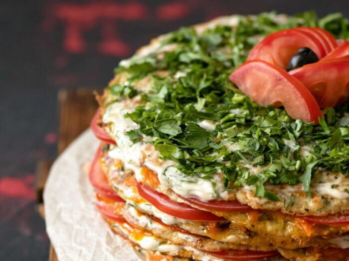 Рецепт маринованных кабачков с помидорами и морковью