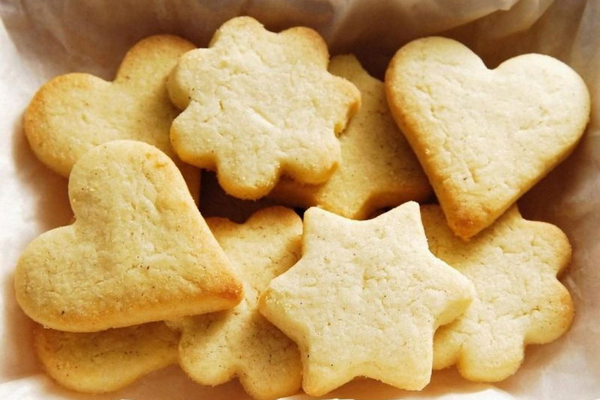 Как приготовить песочное печенье на сливочном масле